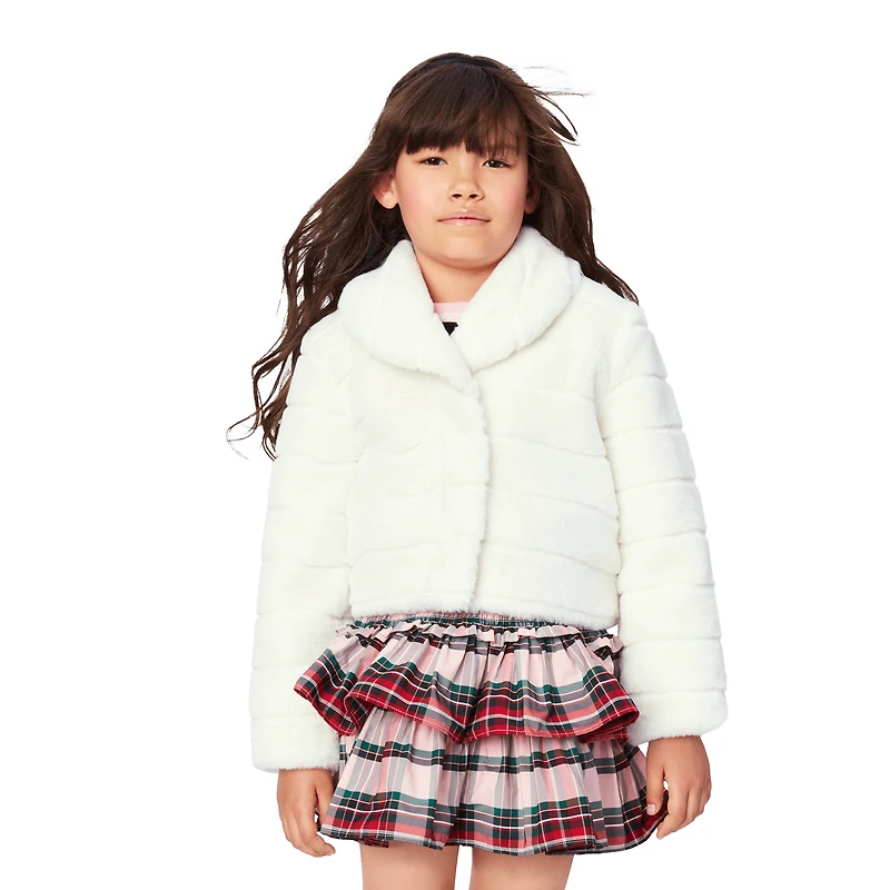 American Girl® x Janie and Jack Winter-White Jacket for Girls