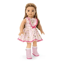 Floral Fashion Outfit for 18-inch Dolls
