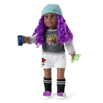 Truly Me™ Doll #91 in Girly Graffiti + Chic & Stylish Accessories