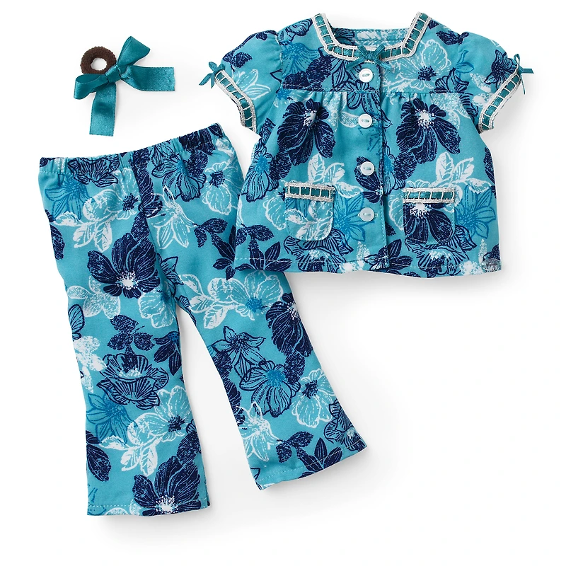 Nanea’s™ Floral Pajamas for 18-inch Dolls (Historical Characters)