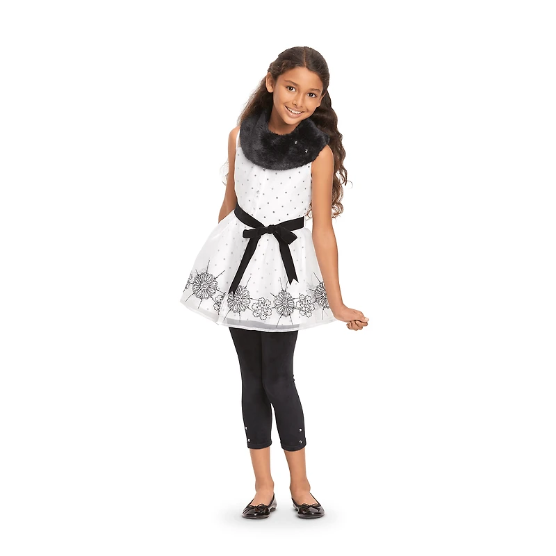 Let It Snow Tunic for Girls