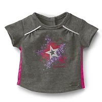 Star Bright Tee for 18-inch Dolls