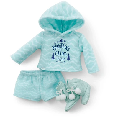 Corinne’s™ Powder Blue Pajamas for 18-inch Dolls