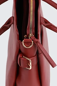 Fourre-tout avec pochette d'ordinateur portable