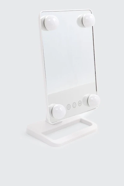 Ardene LED Lighted Makeup Mirror in White