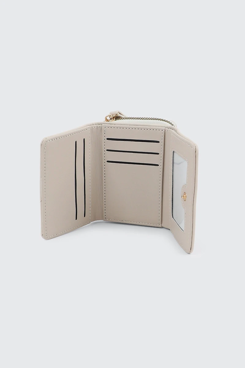 Portefeuille pliant compact