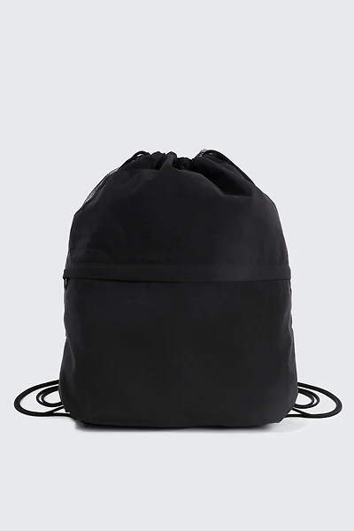 Ardene Drawstring Bag For Men in Black | 100% Recycled Polyester | Eco-Conscious