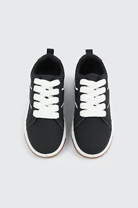 Espadrilles lacées en faux suède