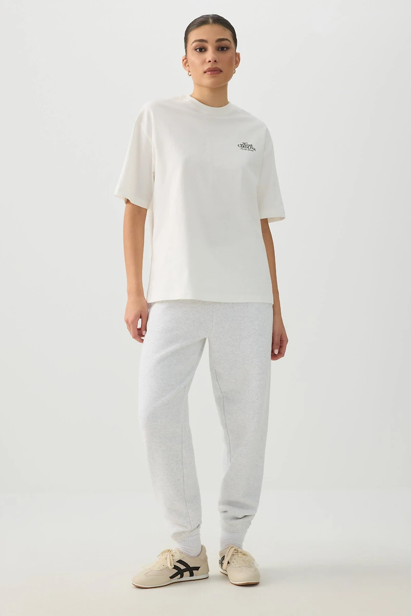 T-shirt ample graphique