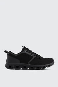 Ardene Jogger Sneakers in Black | Size | Eco-Conscious