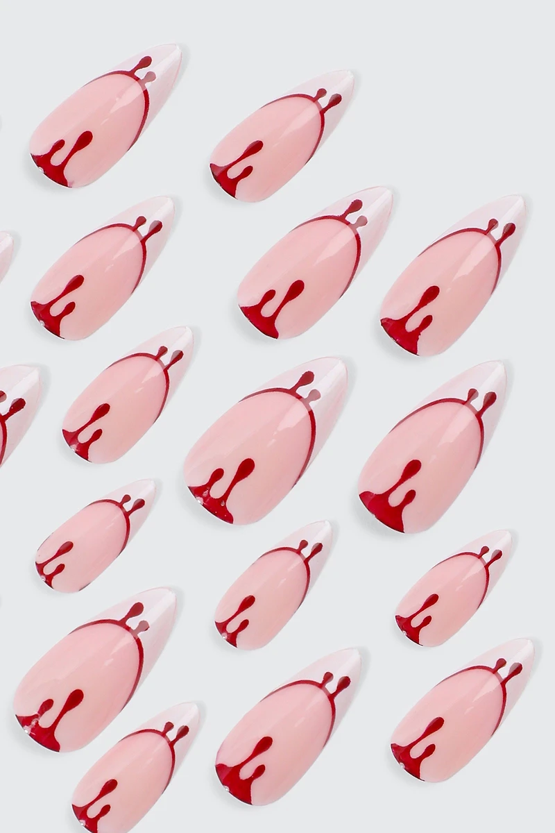 Ardene 20-Pack Blood Fake Nails