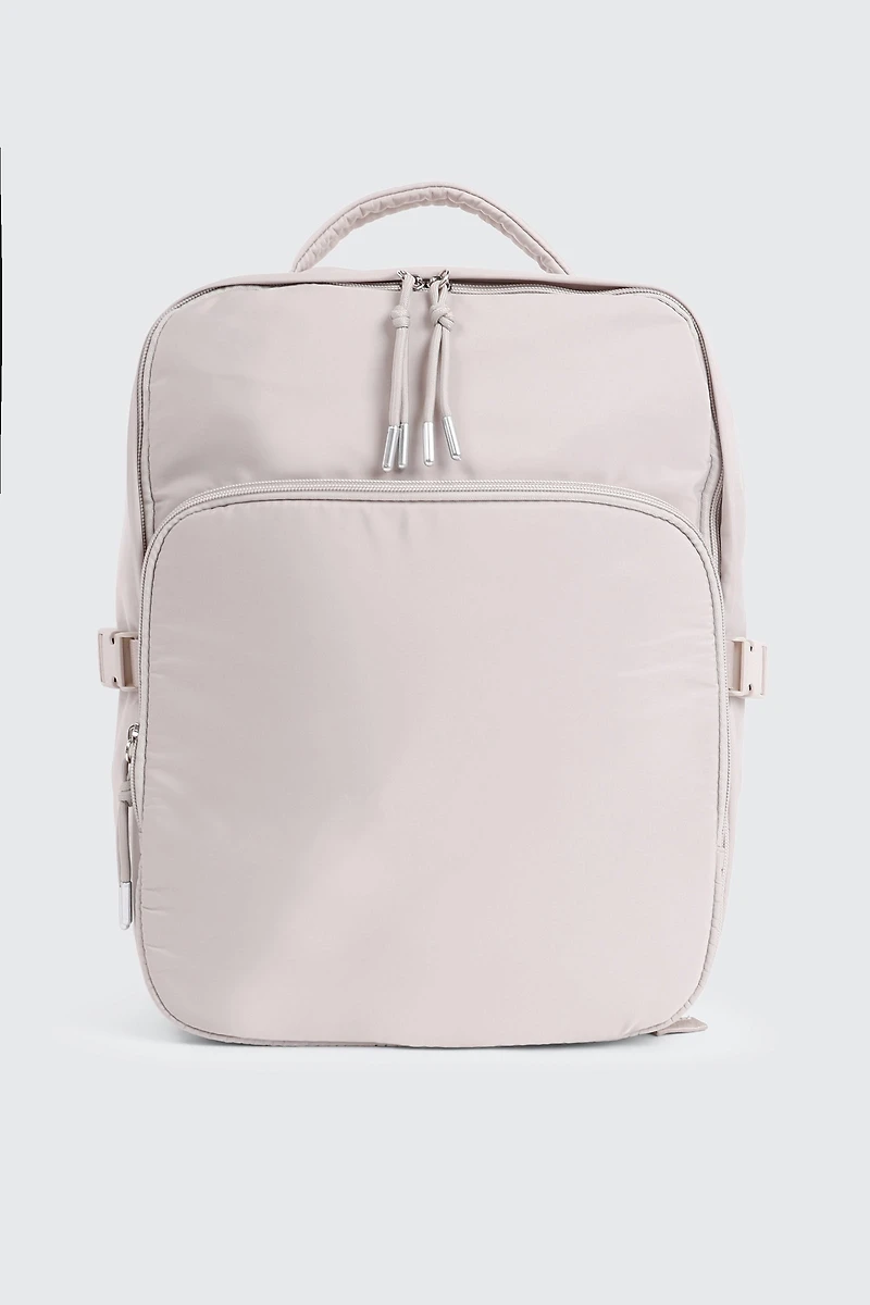 Ardene Nylon Backpack in Light Pink | 100% Recycled Polyester | Eco-Conscious