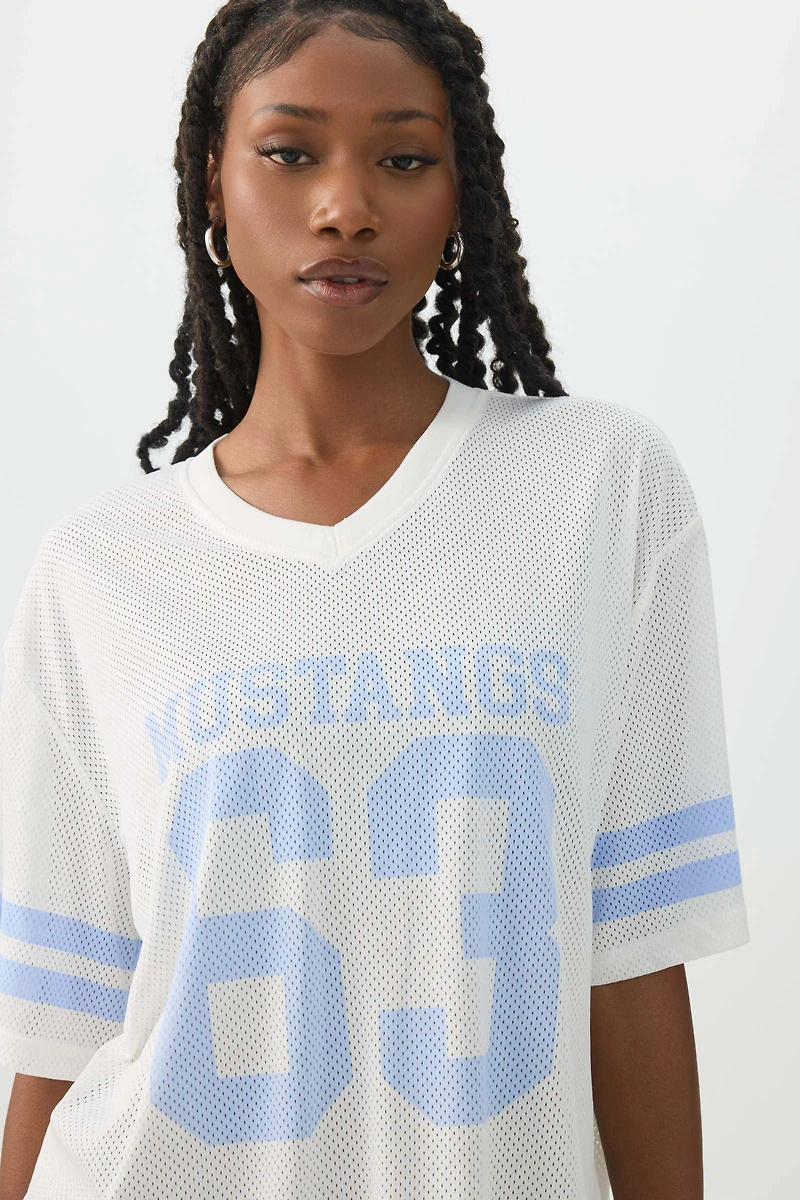 T-shirt football en maille