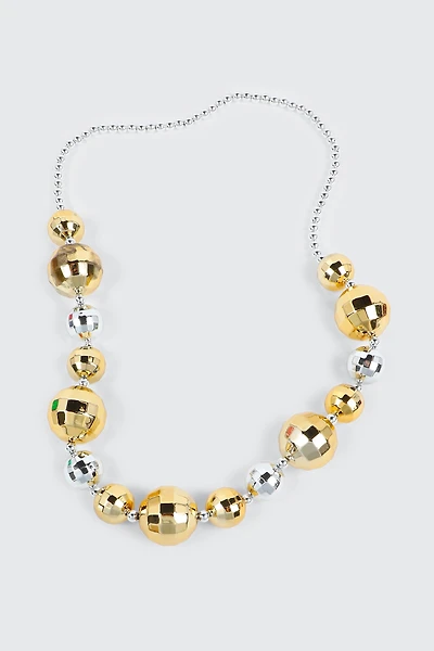 Ardene Disco Ball Necklace