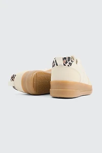 Espadrilles à détails contrastants