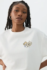 T-shirt ample graphique