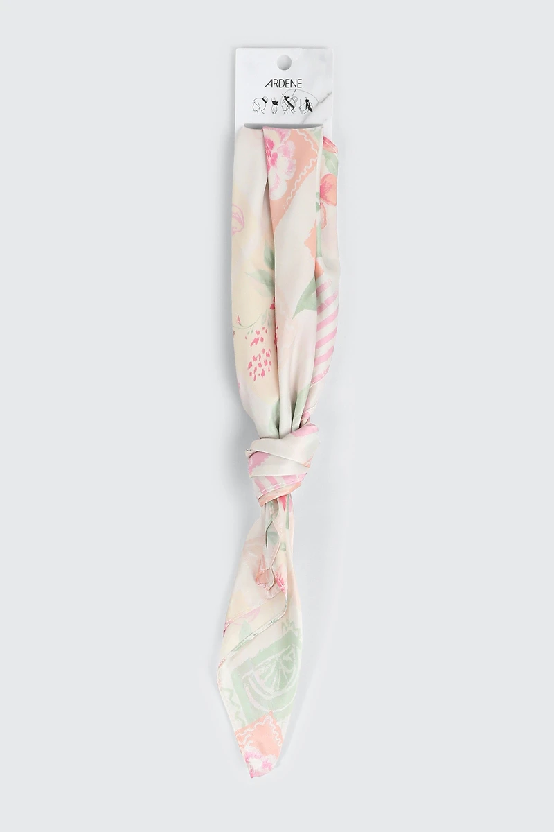 Foulard carré tropical