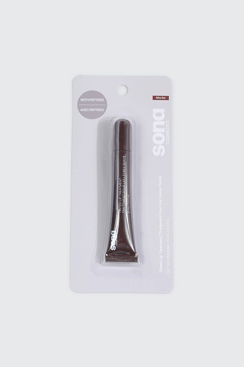 Traitement pour les lèvres teint