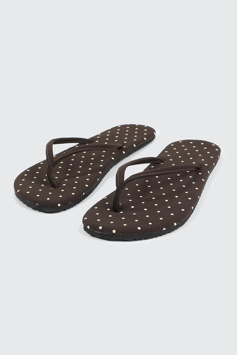 Sandales de plage bout rond