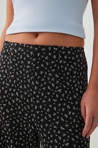 Jupe-culotte à fentes latérales