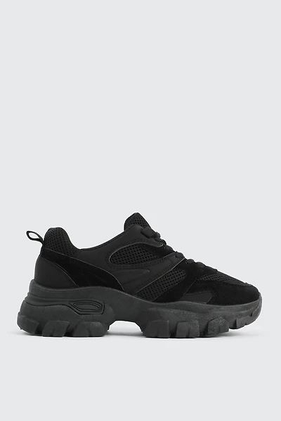 Ardene Chunky Hiker Sneakers in | Size | Eco-Conscious