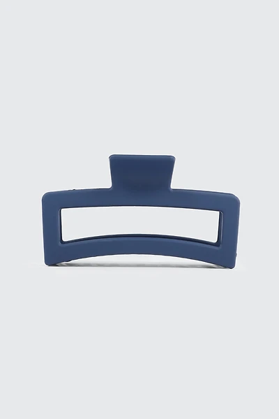 Ardene XL Cutout Hair Claw in Dark Blue