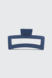 Ardene XL Cutout Hair Claw in Dark Blue