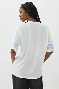 T-shirt football en maille