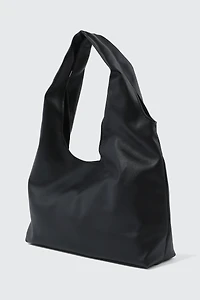 Grand sac d'épaule à poignée torsadée