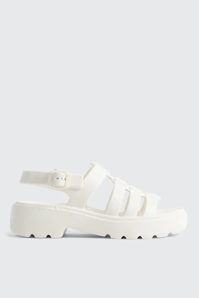 Sandales plateformes de style pêcheur