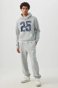Ardene Man MADESOFT Fleece Sweatpants For Men in Grey | Size | Polyester/Cotton | Eco-Conscious