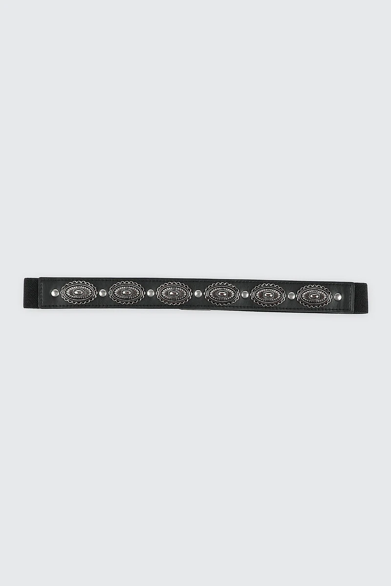 Ardene Western Waist Belt in Black | Size Small