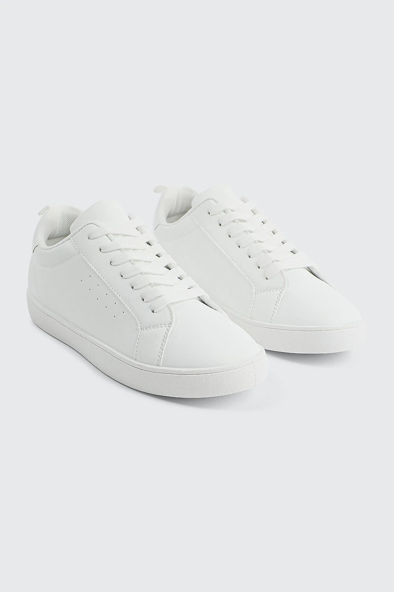 Espadrilles de tennis lacées