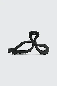 Ardene Bow Shaped Hair Claw in Black