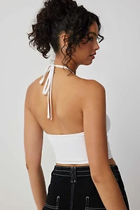 Camisole licou froncée