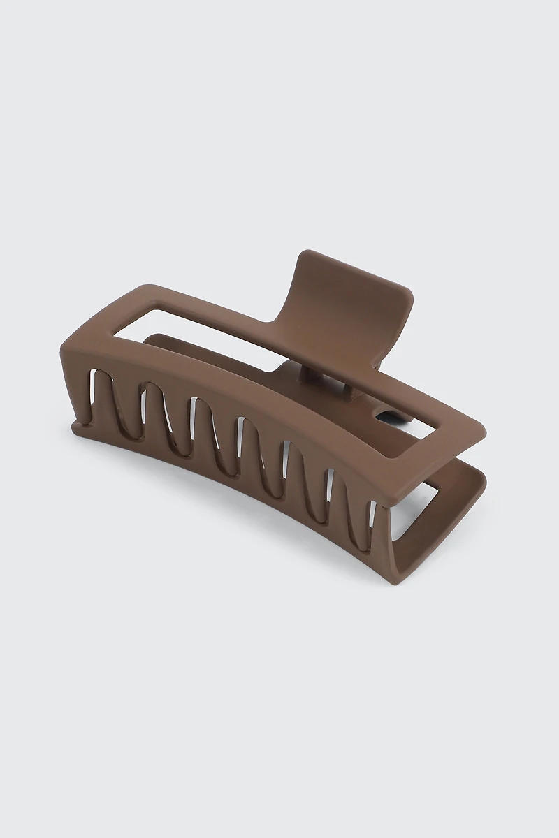 Grande pince à cheveux ajourée