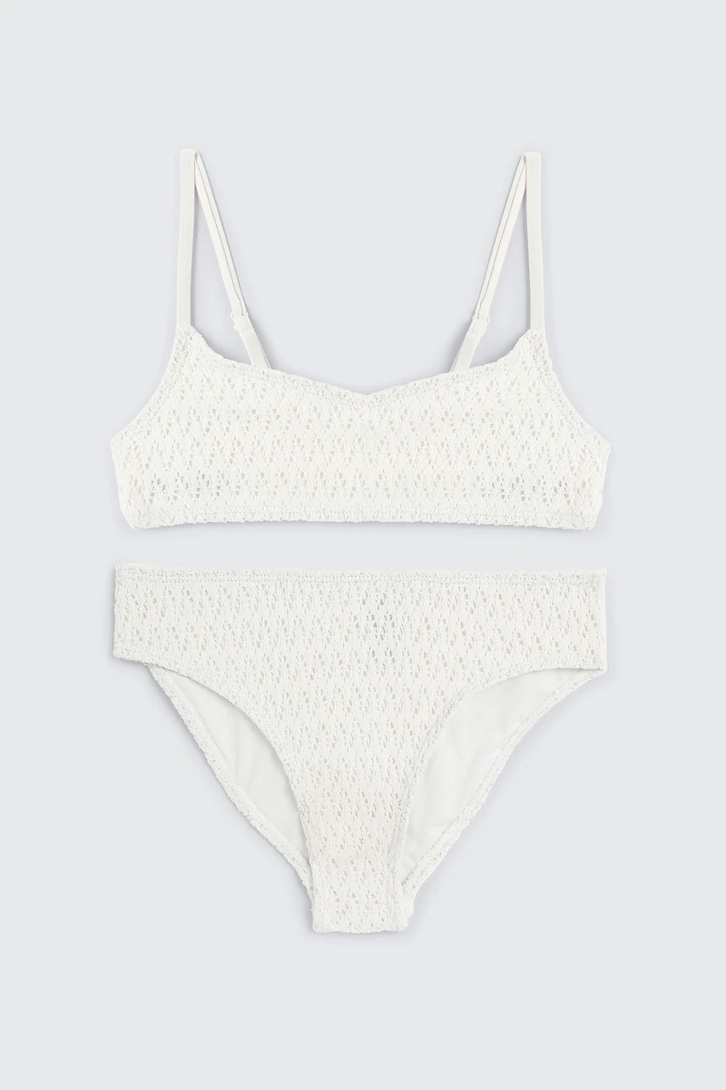 Haut de maillot au crochet
