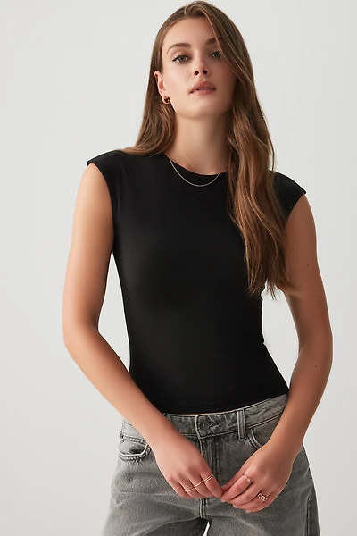 Ardene Fitted Dolman T-Shirt in | Size | Polyester/Elastane