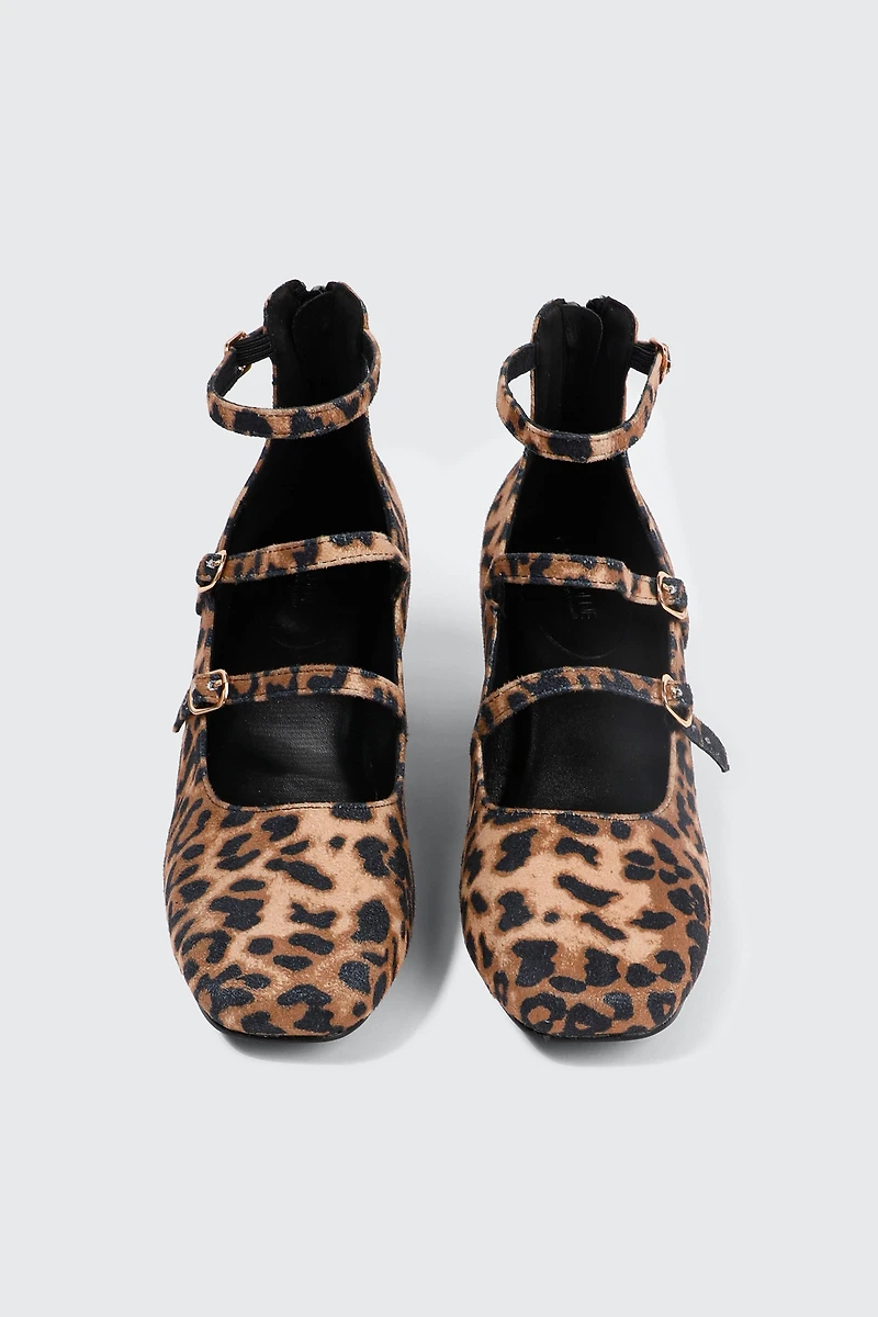 Chaussures Mary Jane à trois brides