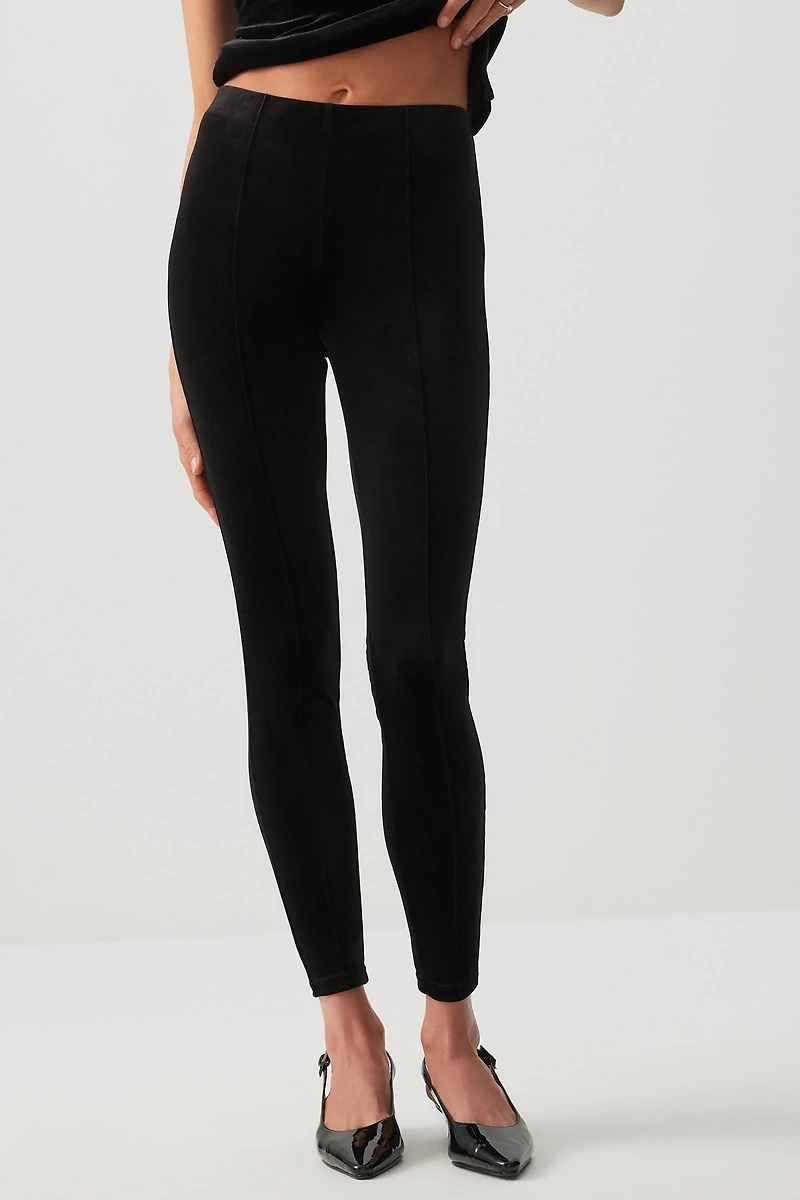 Legging en velours