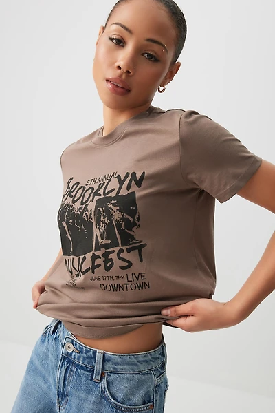 Ardene Classic Graphic T-Shirt in | Size | Cotton | Eco-Conscious