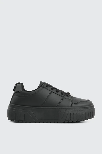Ardene Basketball Sneakers with Removable Charms in | Size | Faux Leather