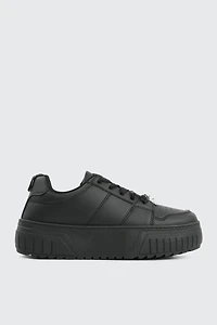 Ardene Basketball Sneakers with Removable Charms in | Size | Faux Leather