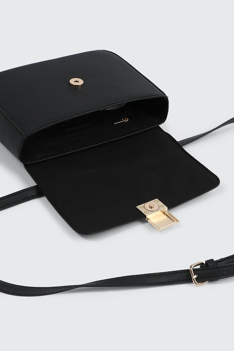 Sac bandoulière en faux cuir