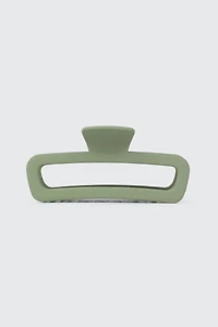 Ardene XL Cutout Hair Claw in Sage