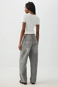 Le jean Untamed coupe ample et taille mi-haute