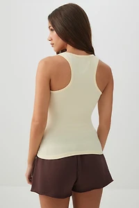 Camisole à dos nageur très douce Basic