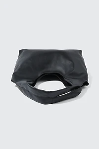 Grand sac d'épaule à poignée torsadée
