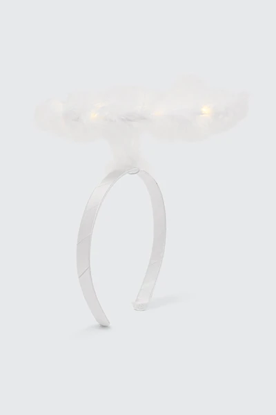 Ardene Light-Up Angel Halo Headband in White