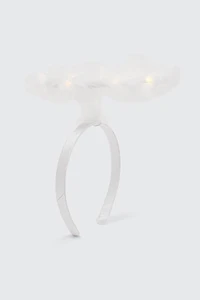 Ardene Light-Up Angel Halo Headband in White